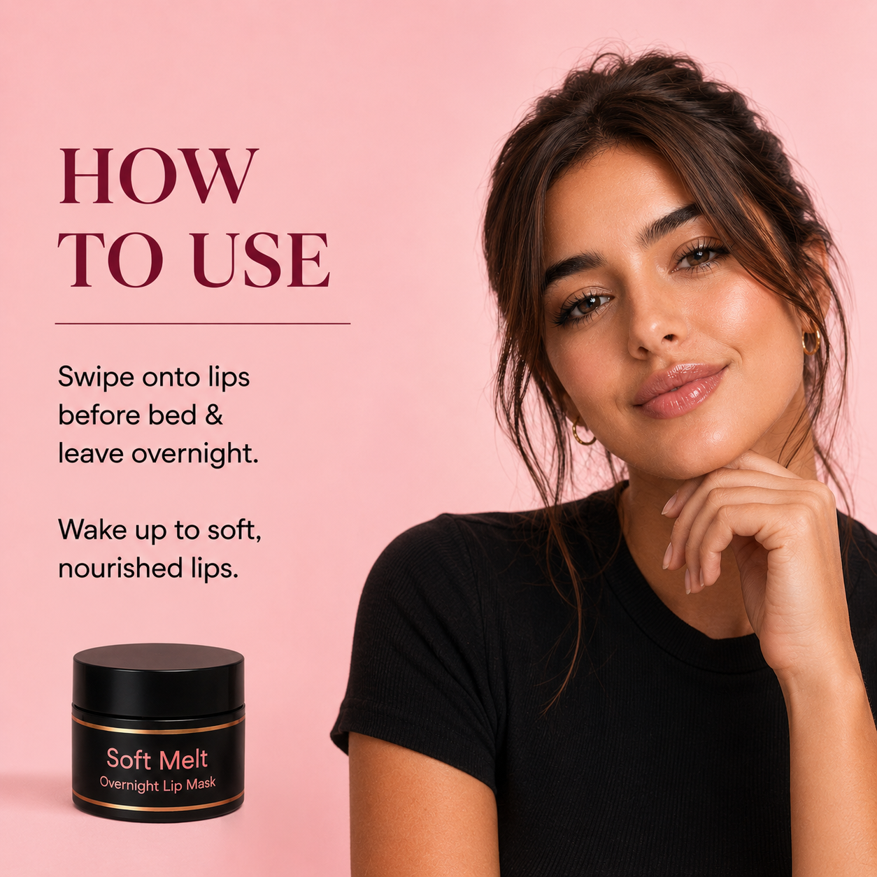 Soft Melt Overnight Lip Mask - Non Tinted