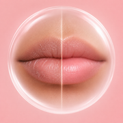 Rosy Hue Overnight Lip Mask - Tinted benefit
