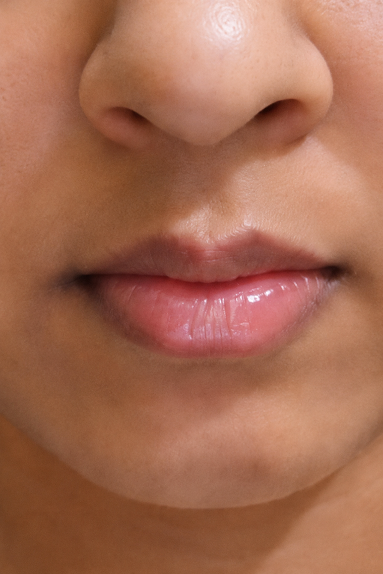After using Soft Melt Overnight Lip Mask - Non Tinted