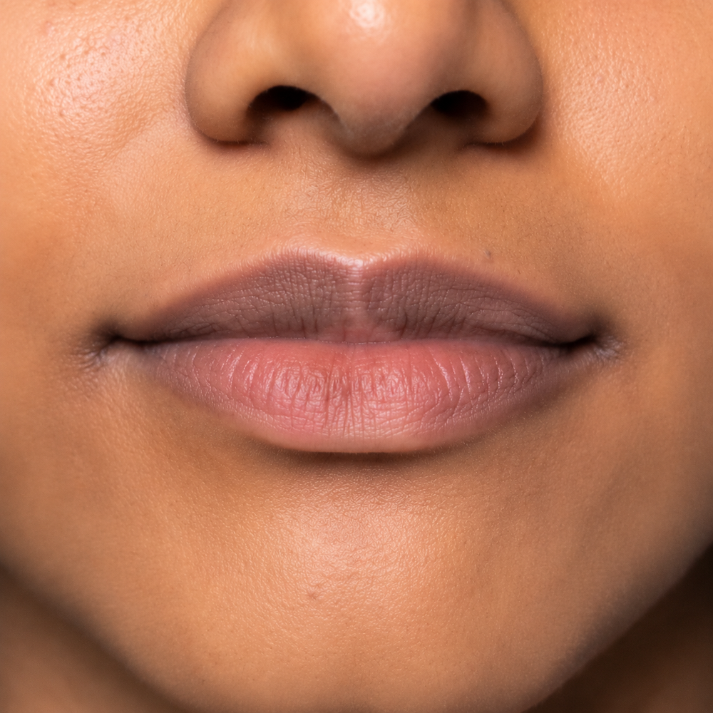 Before: Rosy Hue Overnight Lip Mask - Tinted result