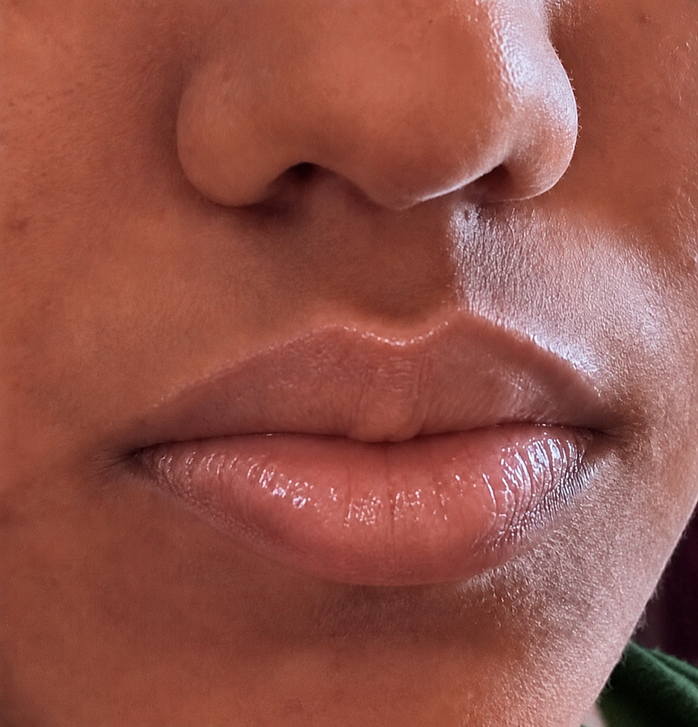 After: second Soft Melt Overnight Lip Mask - Non Tinted result